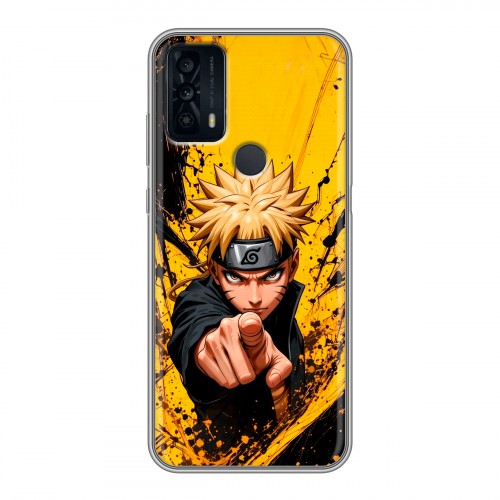 Дизайнерский силиконовый чехол для TCL 20B Naruto Наруто