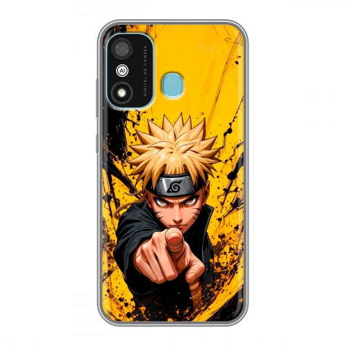 Дизайнерский силиконовый чехол для Itel A27 Naruto Наруто