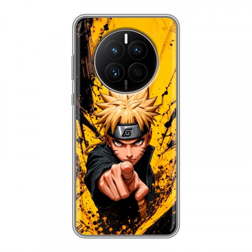 Дизайнерский силиконовый с усиленными углами чехол для Huawei Mate 50 Naruto Наруто