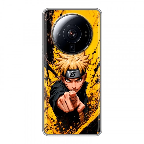 Дизайнерский силиконовый чехол для Xiaomi 12S Ultra Naruto Наруто