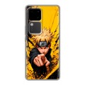 Дизайнерский силиконовый чехол для Vivo V30 5G Naruto Наруто