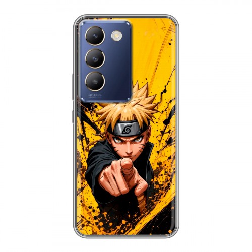 Дизайнерский силиконовый чехол для Vivo V30 Lite Naruto Наруто