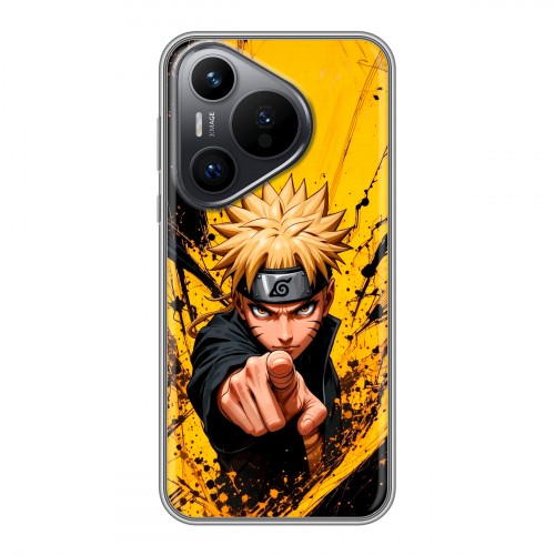 Дизайнерский силиконовый чехол для Huawei Pura 70 Naruto Наруто