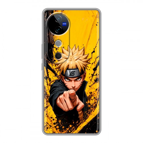 Дизайнерский силиконовый чехол для Vivo V40 5G Naruto Наруто
