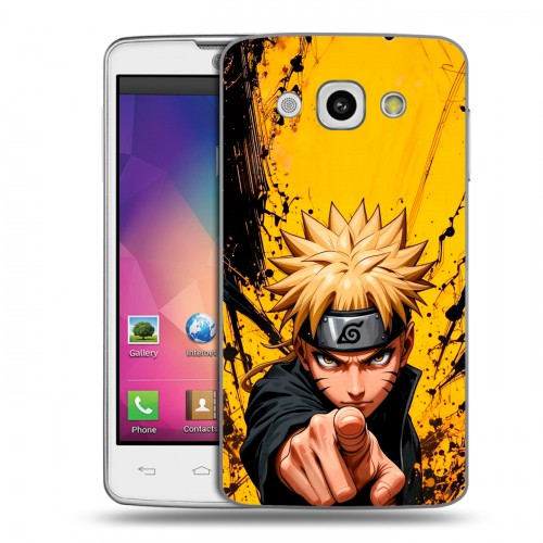 Дизайнерский пластиковый чехол для LG L60 Naruto Наруто