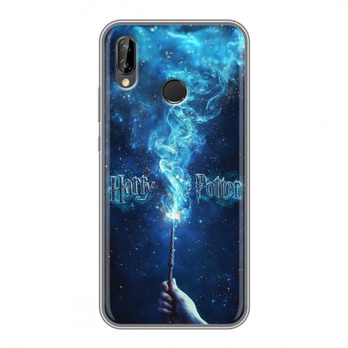 Дизайнерский силиконовый чехол для Huawei P20 Lite Harry Potter Гарри Поттер