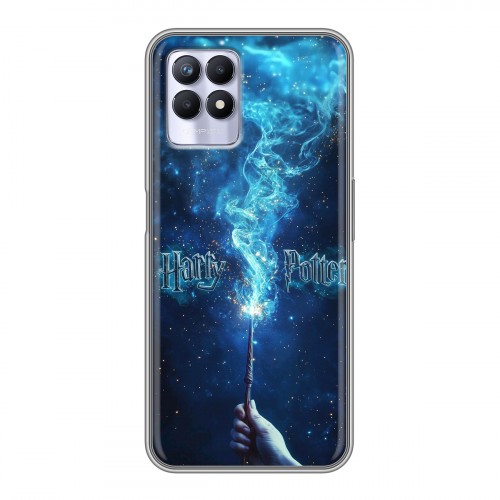 Дизайнерский силиконовый чехол для Realme 8i Harry Potter Гарри Поттер