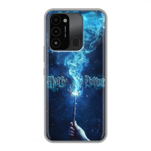 Дизайнерский силиконовый с усиленными углами чехол для Tecno Spark Go 2022 Harry Potter Гарри Поттер