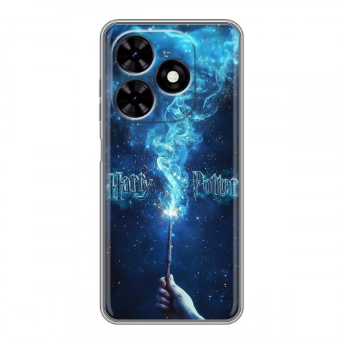 Дизайнерский силиконовый чехол для Tecno Spark Go 2024 Harry Potter Гарри Поттер