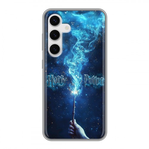 Дизайнерский силиконовый чехол для Samsung Galaxy S24 Harry Potter Гарри Поттер