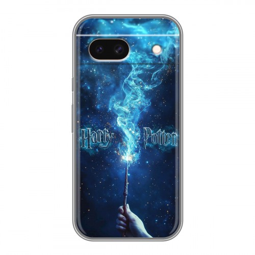 Дизайнерский силиконовый чехол для Google Pixel 8a Harry Potter Гарри Поттер