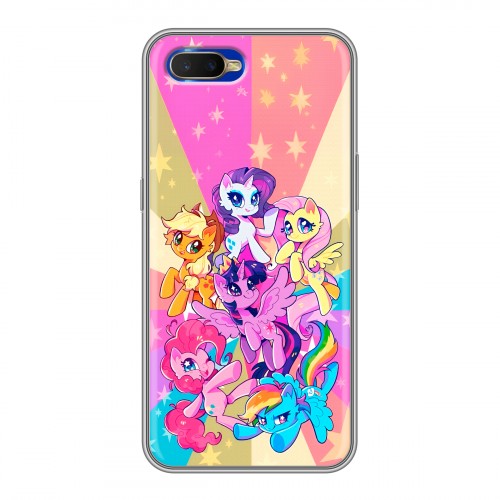 Дизайнерский силиконовый чехол для OPPO RX17 Neo My little pony Дружба чудо
