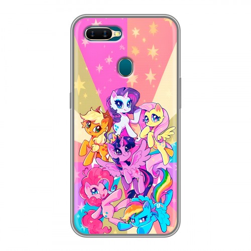 Дизайнерский силиконовый чехол для OPPO AX7 My little pony Дружба чудо