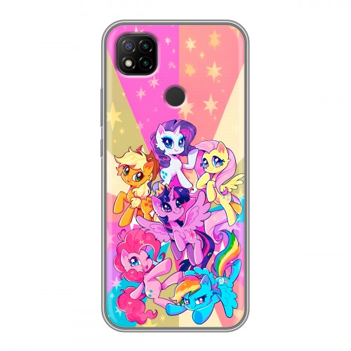 Дизайнерский силиконовый чехол для Xiaomi RedMi 9C My little pony Дружба чудо