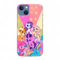 Дизайнерский силиконовый чехол для Iphone 13 My little pony Дружба чудо