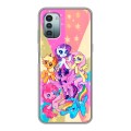 Дизайнерский силиконовый чехол для Nokia G11 My little pony Дружба чудо