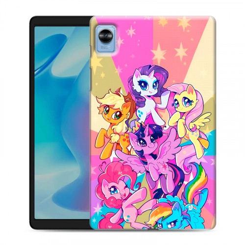 Дизайнерский силиконовый чехол для Realme Pad Mini My little pony Дружба чудо