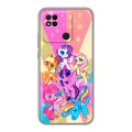 Дизайнерский силиконовый чехол для Xiaomi Redmi 10A My little pony Дружба чудо