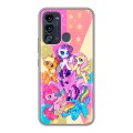 Дизайнерский силиконовый чехол для Itel Vision 3 My little pony Дружба чудо