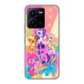 Дизайнерский силиконовый чехол для Vivo Y35 My little pony Дружба чудо