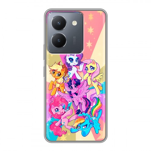Дизайнерский пластиковый чехол для Vivo Y36 My little pony Дружба чудо