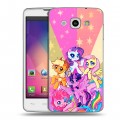 Дизайнерский пластиковый чехол для LG L60 My little pony Дружба чудо