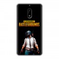 Дизайнерский пластиковый чехол для Nokia 6 PUGB ПАГБ