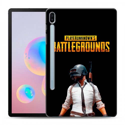 Дизайнерский силиконовый чехол для Samsung Galaxy Tab S6 PUGB ПАГБ