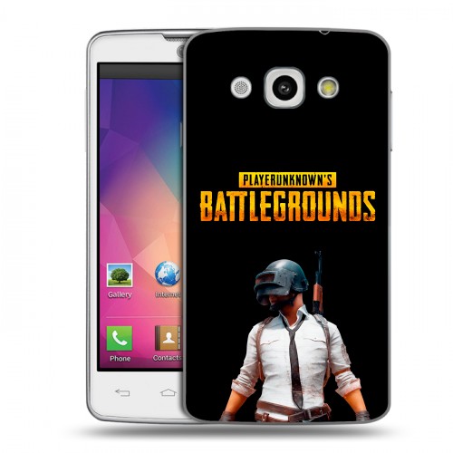 Дизайнерский пластиковый чехол для LG L60 PUGB ПАГБ