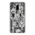 Дизайнерский пластиковый чехол для Nokia 6 Ahegao Ахегао Аниме