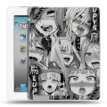 Дизайнерский пластиковый чехол для Ipad 2/3/4 Ahegao Ахегао Аниме