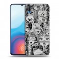 Дизайнерский пластиковый чехол для Vivo V11 Ahegao Ахегао Аниме