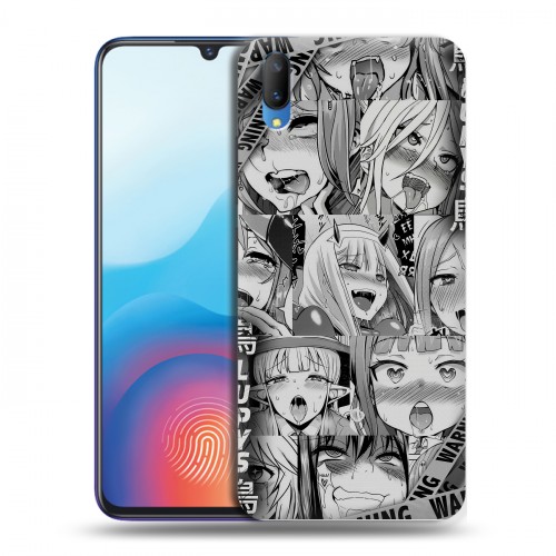 Дизайнерский пластиковый чехол для Vivo V11 Ahegao Ахегао Аниме