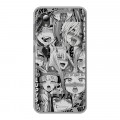 Дизайнерский силиконовый чехол для ZTE Blade A3 (2019) Ahegao Ахегао Аниме