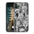 Дизайнерский силиконовый чехол для Iphone 11 Pro Ahegao Ахегао Аниме