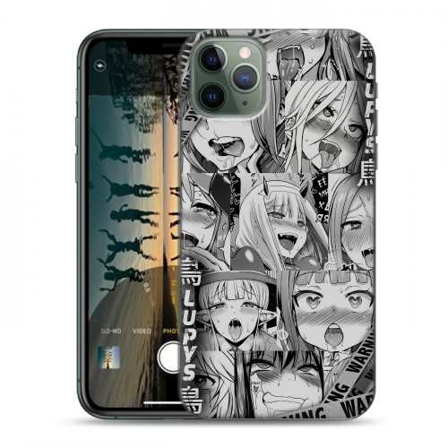 Дизайнерский силиконовый чехол для Iphone 11 Pro Ahegao Ахегао Аниме