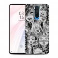 Дизайнерский пластиковый чехол для Xiaomi RedMi K30 Ahegao Ахегао Аниме
