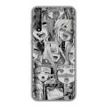 Дизайнерский силиконовый чехол для Huawei Y8p Ahegao Ахегао Аниме