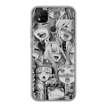 Дизайнерский силиконовый чехол для Xiaomi RedMi 9C Ahegao Ахегао Аниме