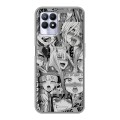 Дизайнерский силиконовый чехол для Realme 8i Ahegao Ахегао Аниме