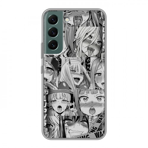 Дизайнерский силиконовый чехол для Samsung Galaxy S22 Ahegao Ахегао Аниме