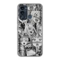 Дизайнерский силиконовый чехол для Itel Vision 3 Ahegao Ахегао Аниме