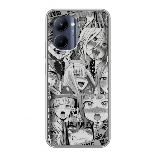 Дизайнерский силиконовый чехол для Realme C33 Ahegao Ахегао Аниме