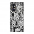 Дизайнерский пластиковый чехол для Huawei Nova 10 Ahegao Ахегао Аниме