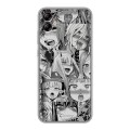 Дизайнерский силиконовый чехол для Samsung Galaxy A04e Ahegao Ахегао Аниме
