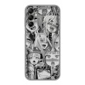 Дизайнерский силиконовый чехол для Samsung Galaxy A14 Ahegao Ахегао Аниме