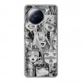 Дизайнерский силиконовый чехол для Xiaomi Civi 3 Ahegao Ахегао Аниме