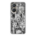 Дизайнерский силиконовый чехол для Vivo Y27 4G Ahegao Ахегао Аниме