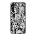 Дизайнерский силиконовый чехол для Samsung Galaxy A15 Ahegao Ахегао Аниме