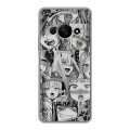 Дизайнерский силиконовый чехол для Xiaomi RedMi A3 Ahegao Ахегао Аниме